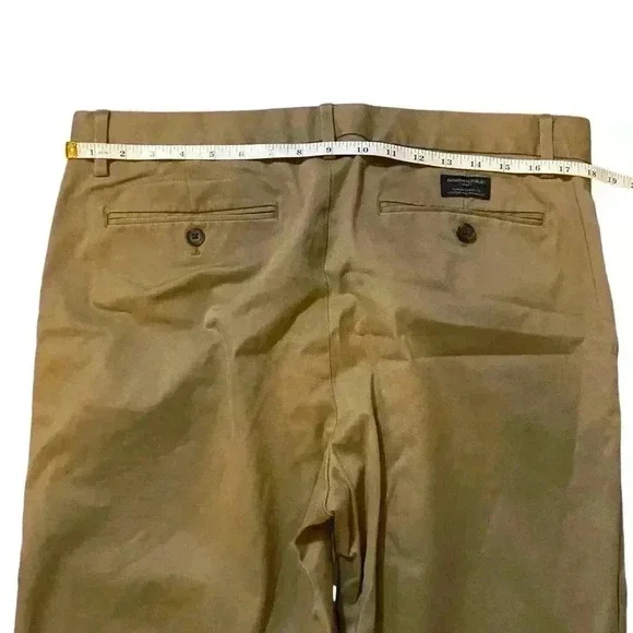 Banana Republic Men's Pants Tailoring Performance Emerson Chino Stretch Khaki 35 - Picture 6 of 16